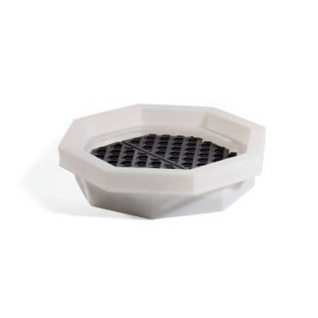 PIG PIG Drum Spill Tray with Grate 32.25" L x 32.25" W x 8.25" H DRM371